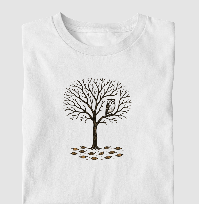 Angico e Coruja Minimalista