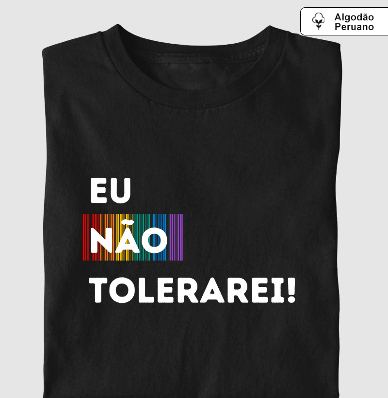 EU NÃO TOLERAREI