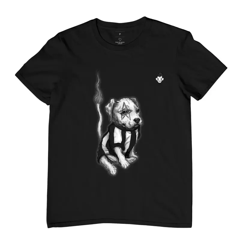 Filhote Glorioso Preto e Branco