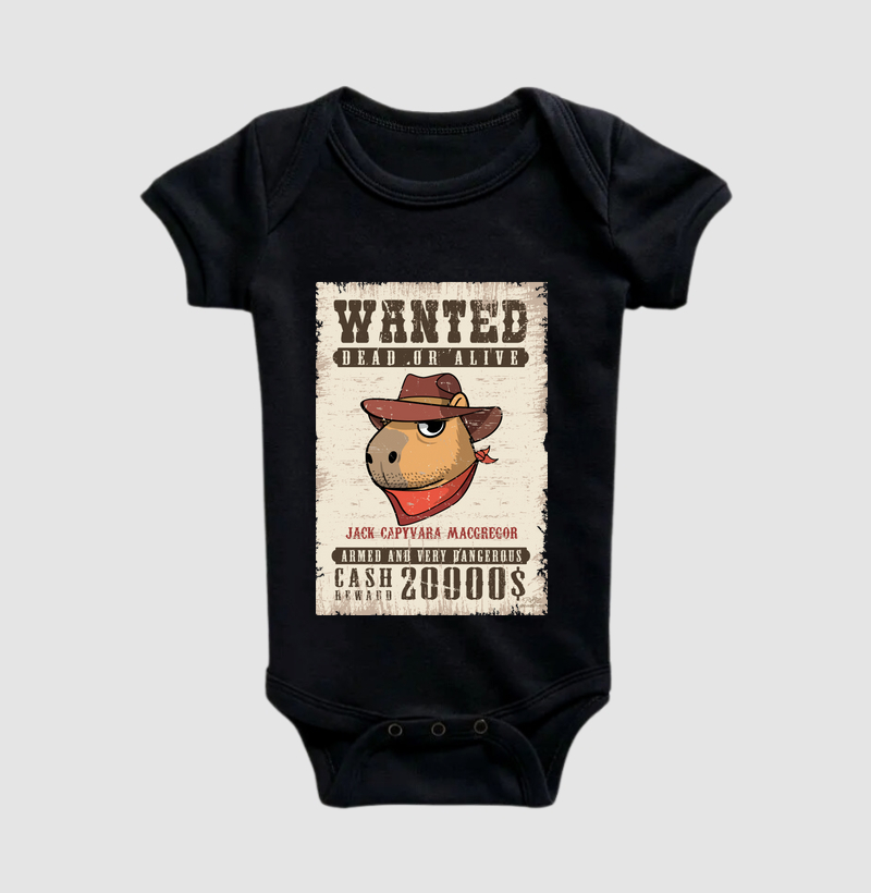 Camiseta Wanted Capivara