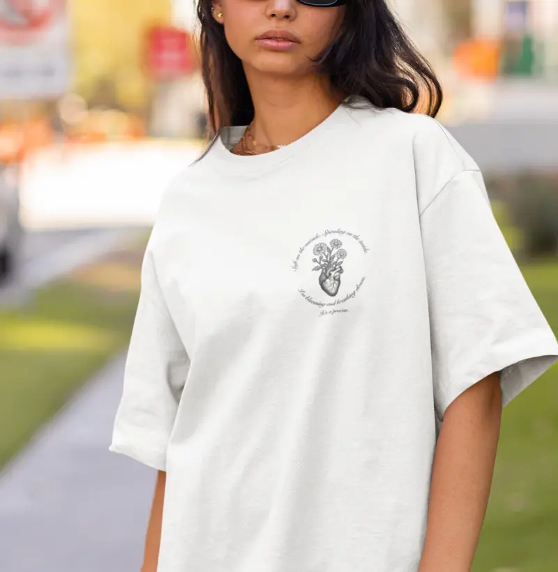 Camiseta Oversized - Processo