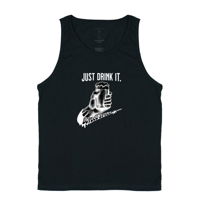 Camiseta - Just drink it