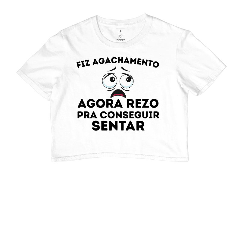 Fiz agachamento, agora rezo pra conseguir sentar