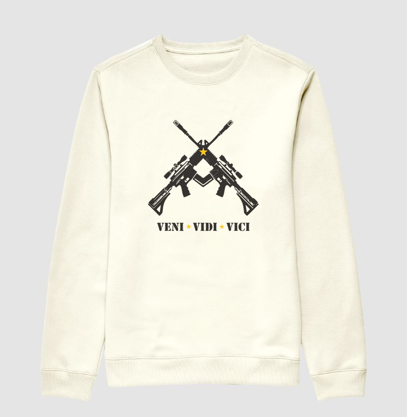 VENI VIDI VICI/ Suéter Moletom