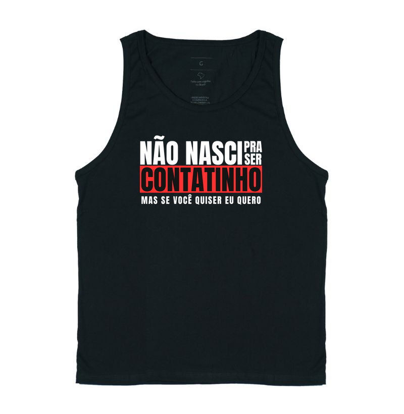 Não nasci pra ser contatinho
