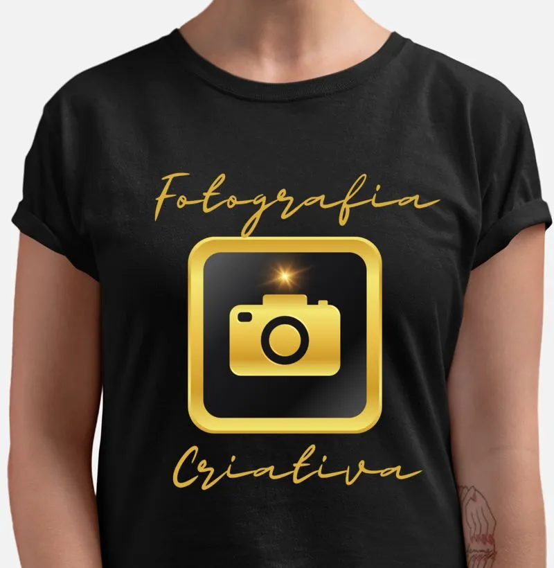 camiseta Fotografia Criativa