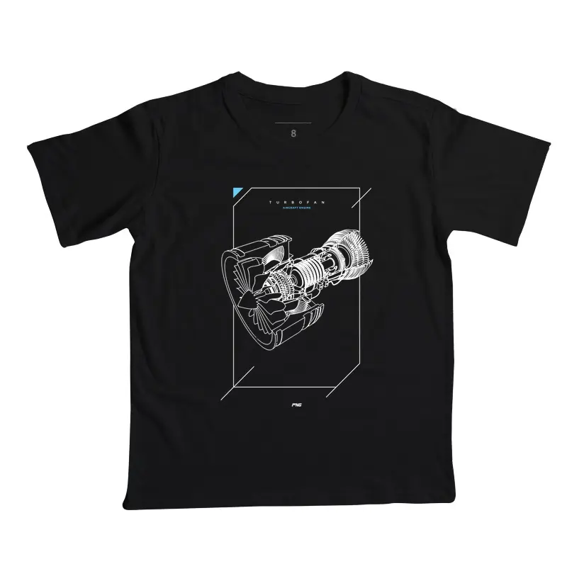Camiseta Infantil - Turbofan