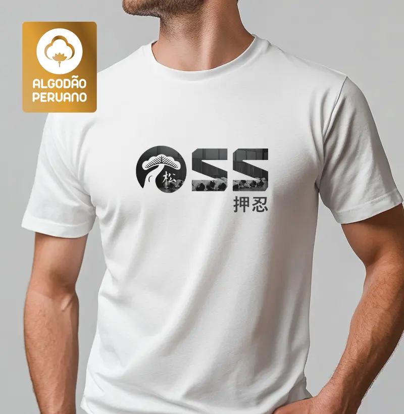 Oss Matsu Kanji - ALGODÃO PERUANO