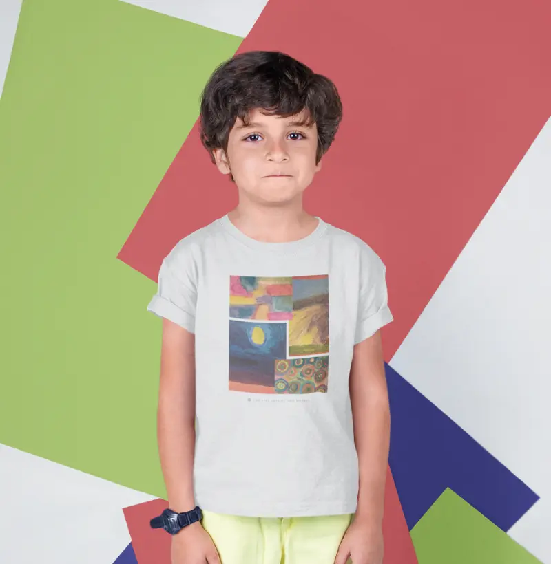 Camiseta Infantil Branca Mix by Tati Moraes