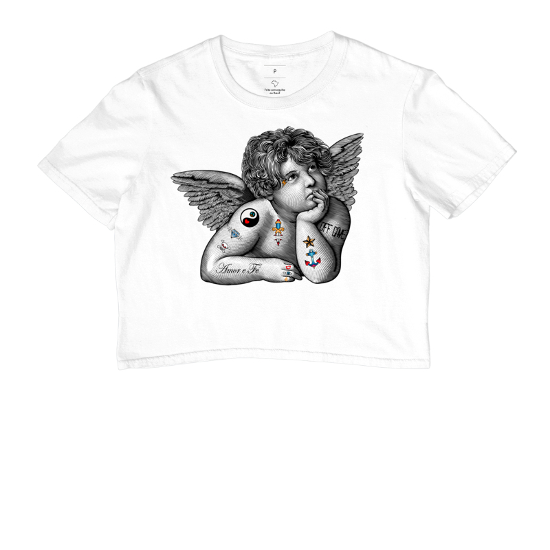 Camiseta Cropped ANGEL