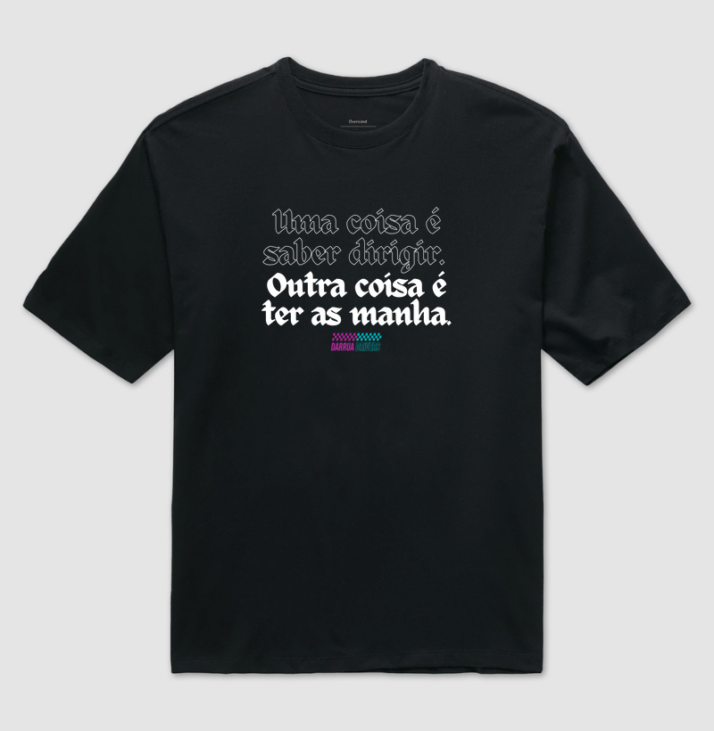 Uma coisa é saber dirigir, outra coisa é ter as manha.