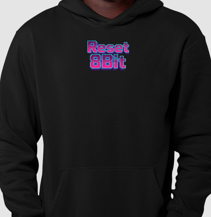 Hoodie Moletom  Reset8Bit