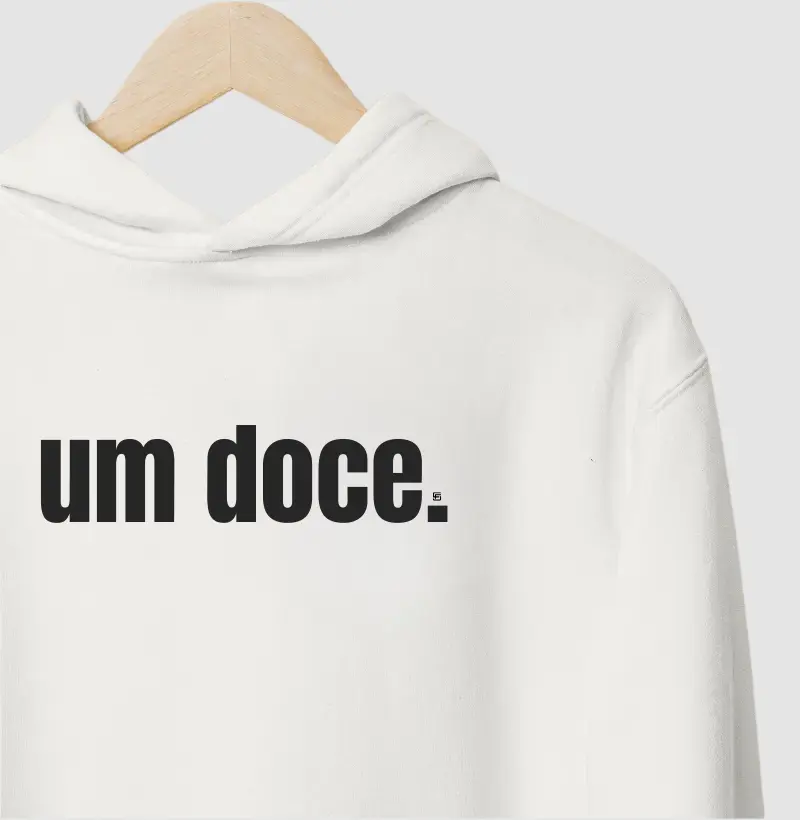  Hoodie Moletom Um doce 