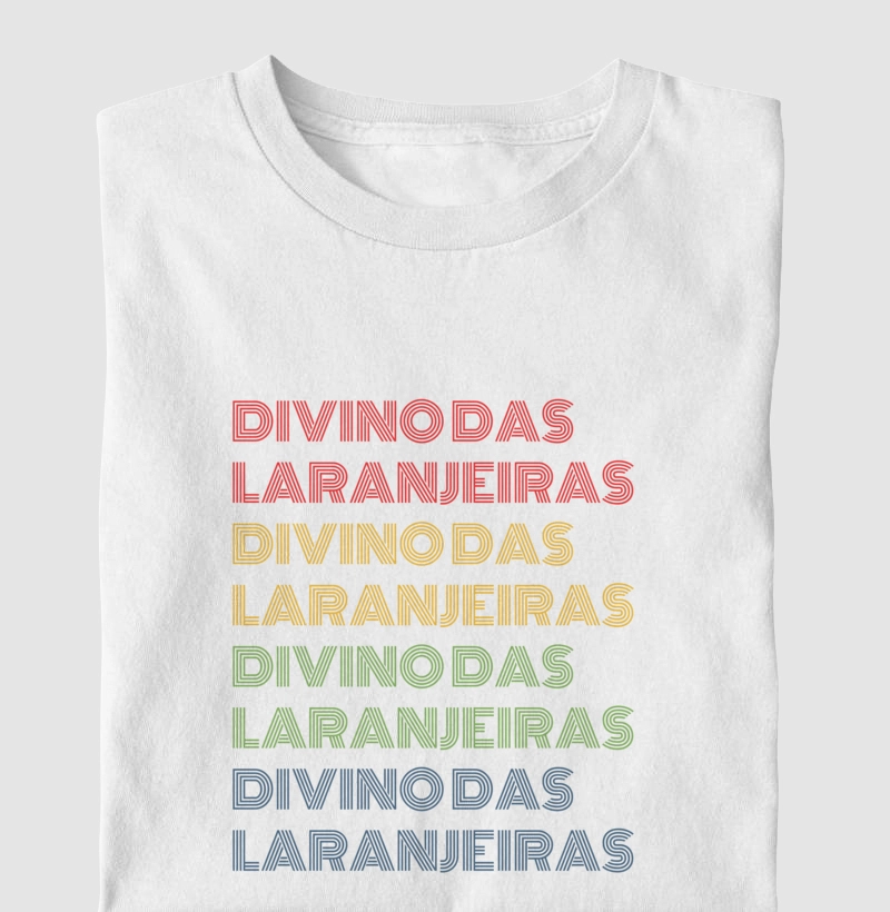 Divino das Laranjeiras Letreiro Retrô