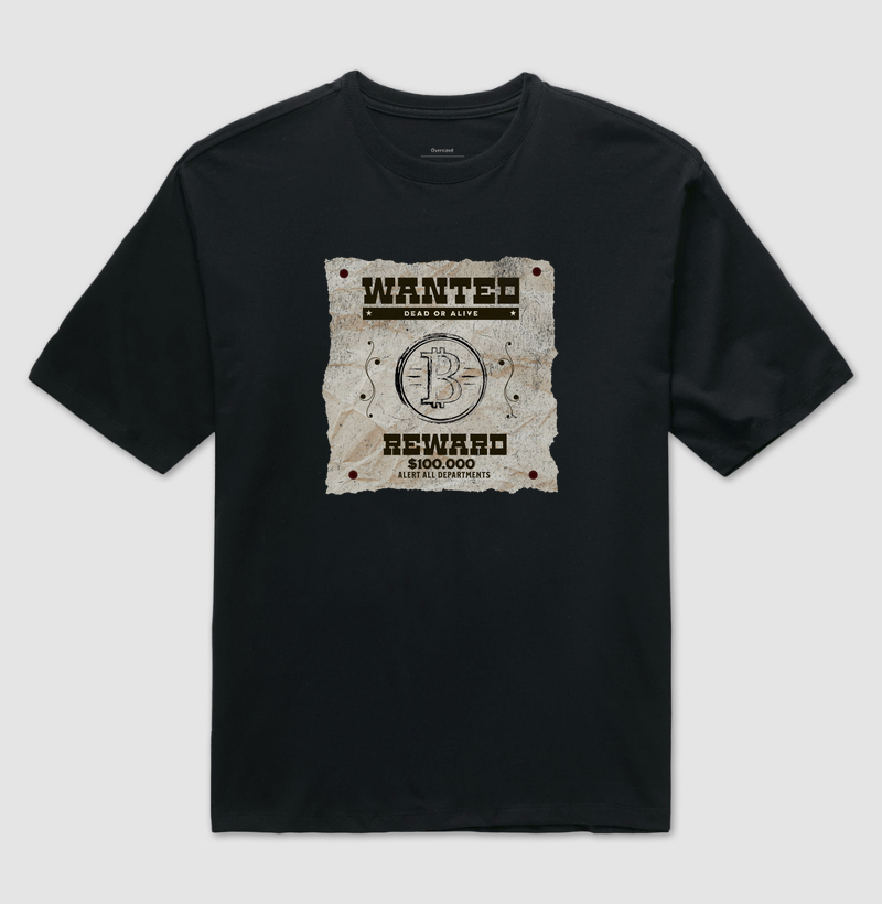 Bitcoin Wanted Poster