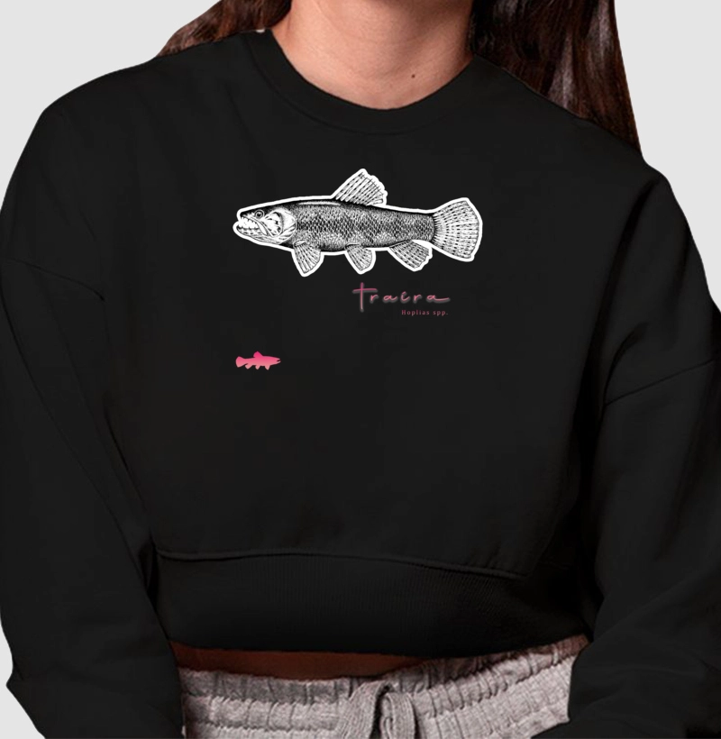 MOLETOM CROPPED Hoplias 