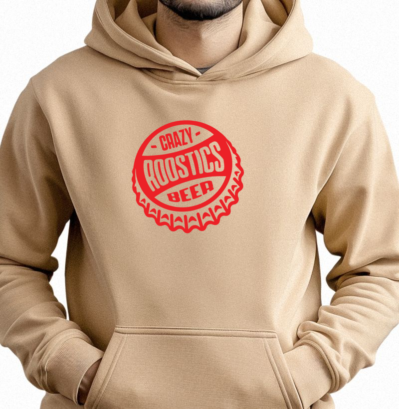 Hoodie Moletom Crazy Roostics Beer