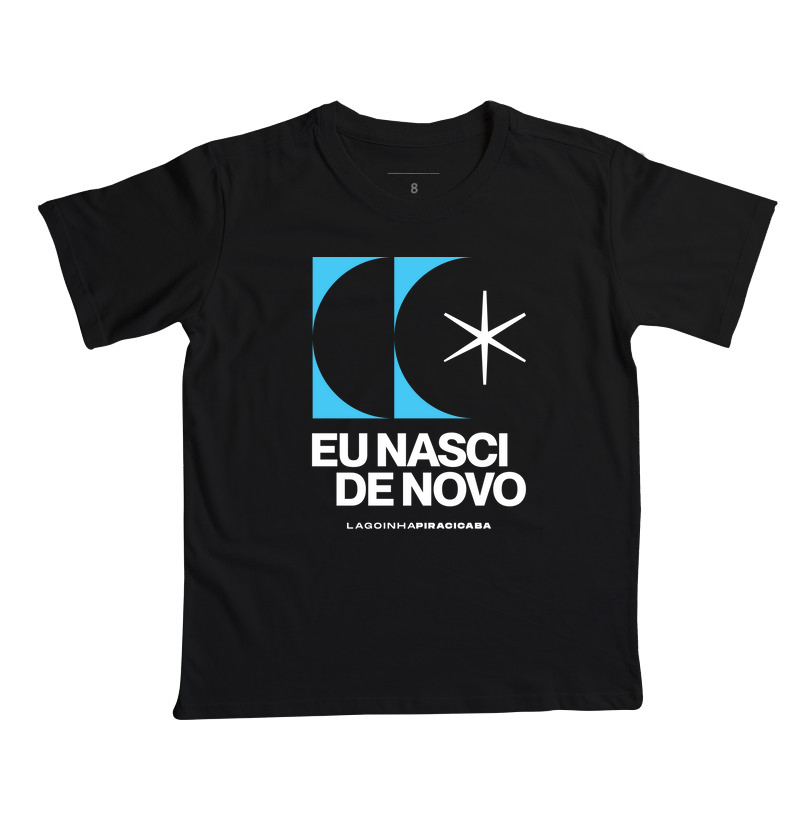 CAMISETA BATISMO / NASCI DE NOVO