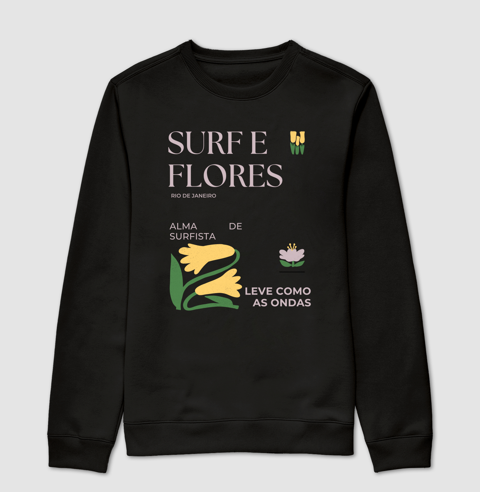 SURF E FLORES, LEVE COMO AS ONDAS.