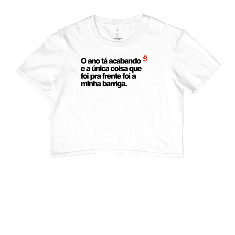 O ano tá acabando e a única coisa que foi pra frente