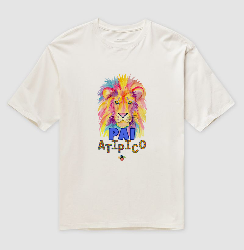Pai Atípico - Leão Colorido