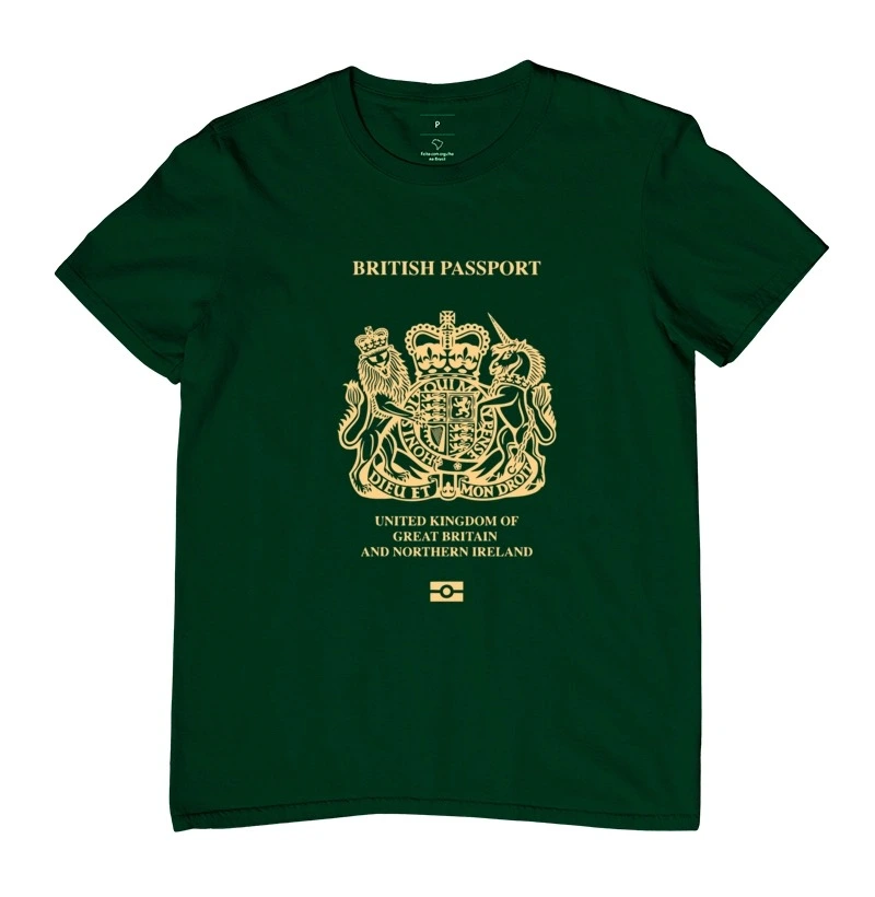 Passaporte Britânico - Inglês