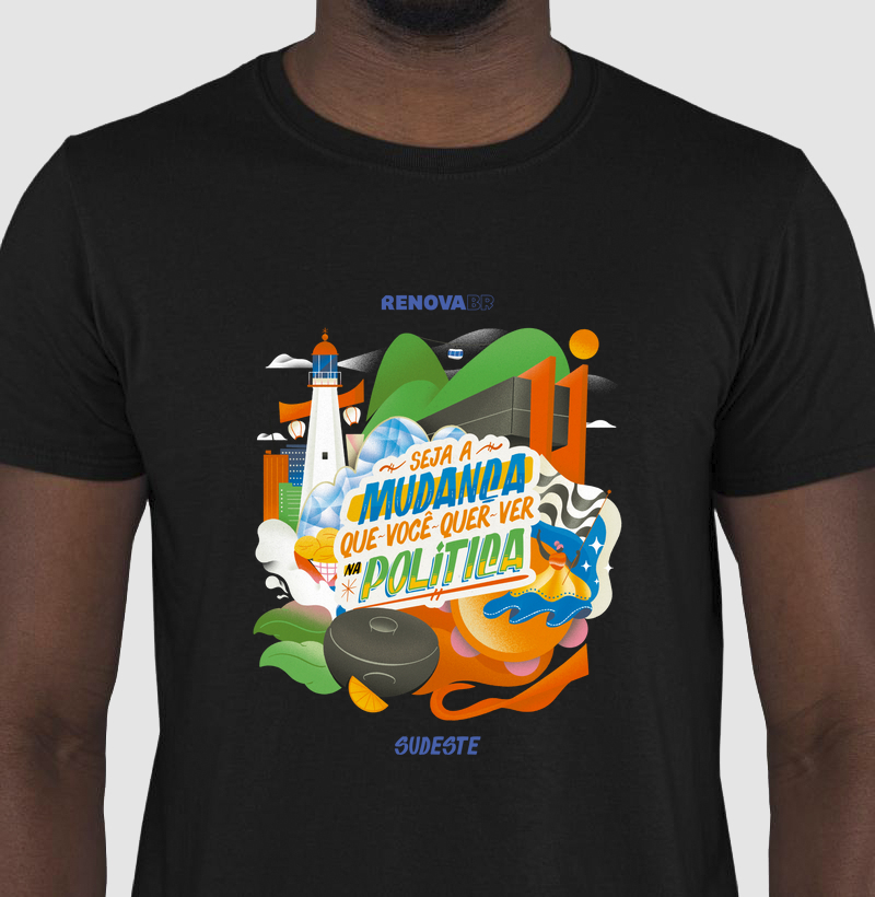 Camiseta Sudeste 