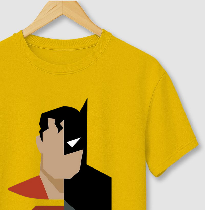 Superman e Batman - Camiseta geek