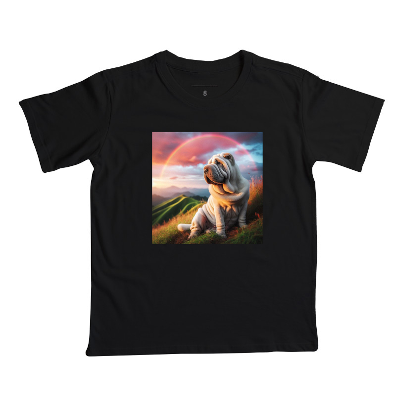 Sharpei Over the Rainbow - Mini