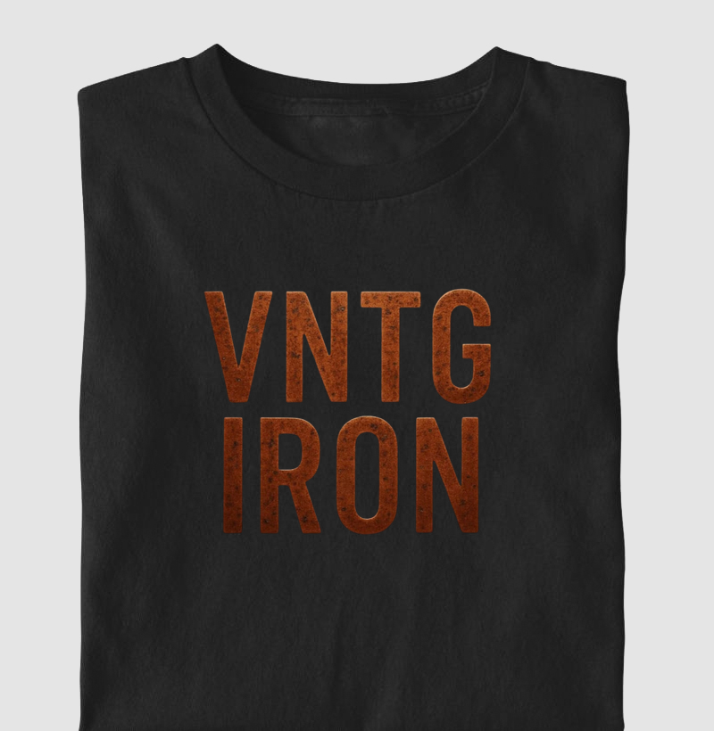 Camiseta VNTG IRON