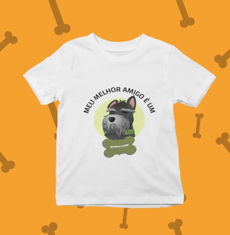 Meu melhor amigo é um  Schnauzer Kids