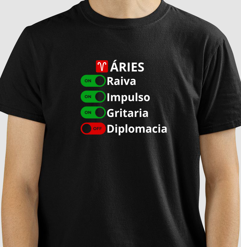 Camiseta Áries ON