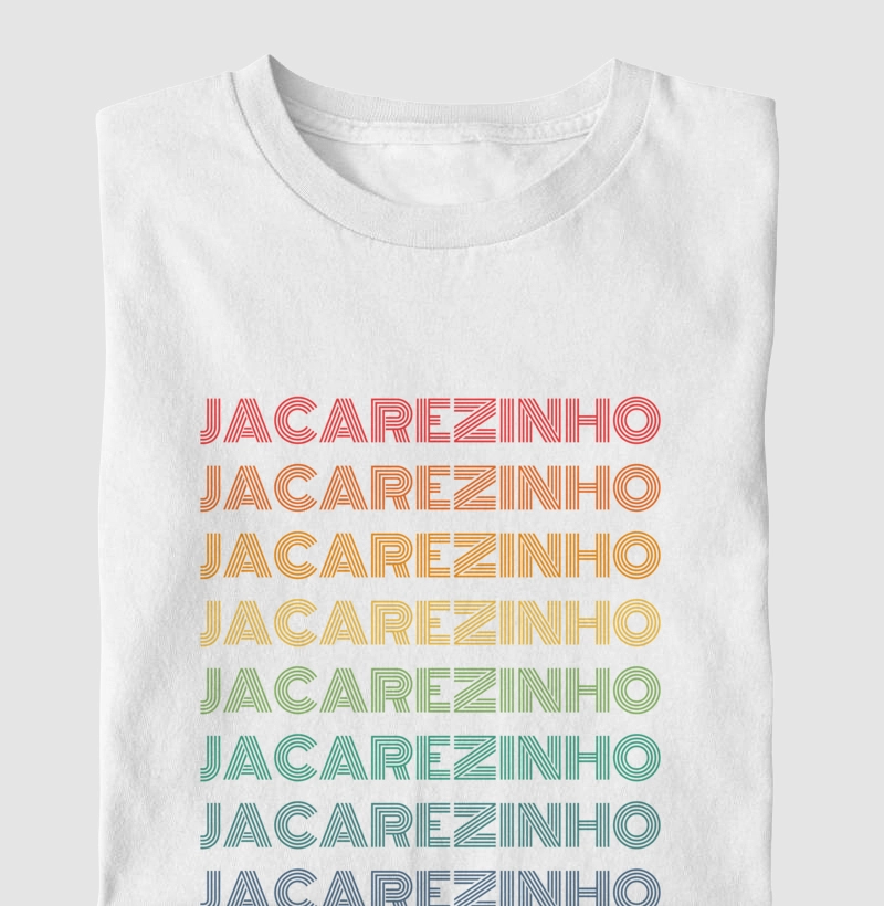 Jacarezinho Letreiro Retrô