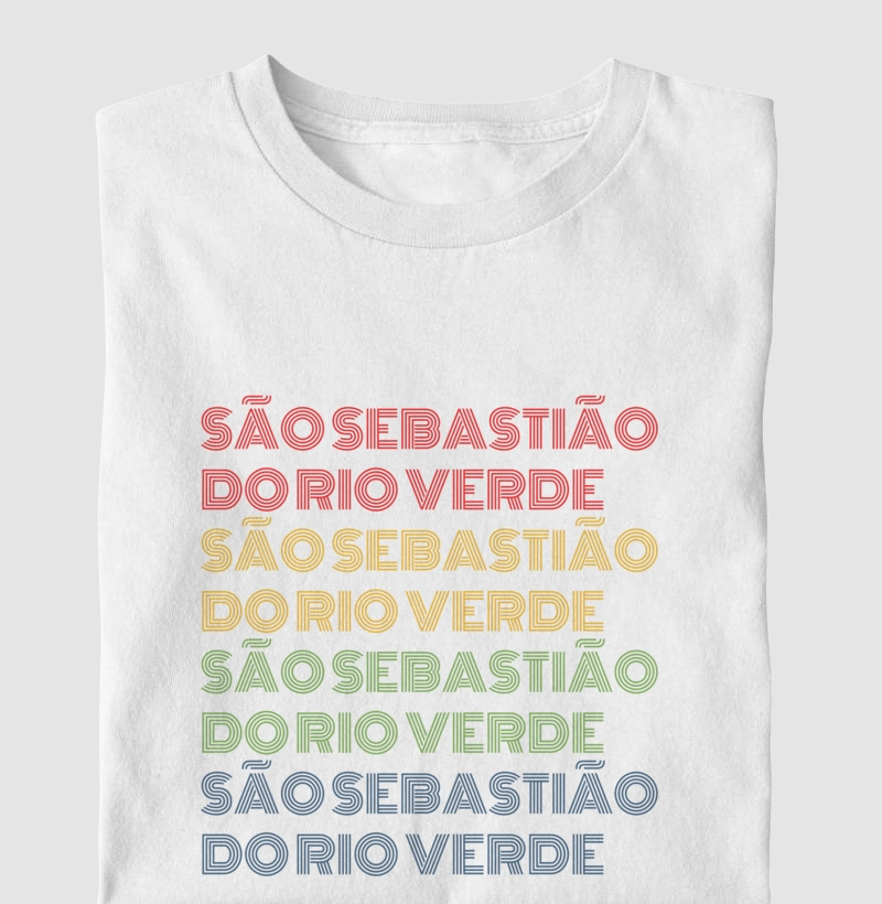 São Sebastião do Rio Verde Letreiro Retrô