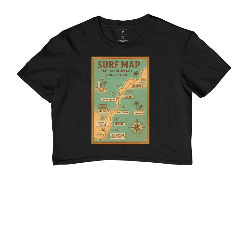 Camisa Surf Map