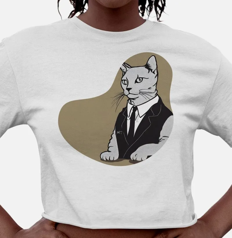 Camisa Cropped Feminina Catlovers - Soul Nice