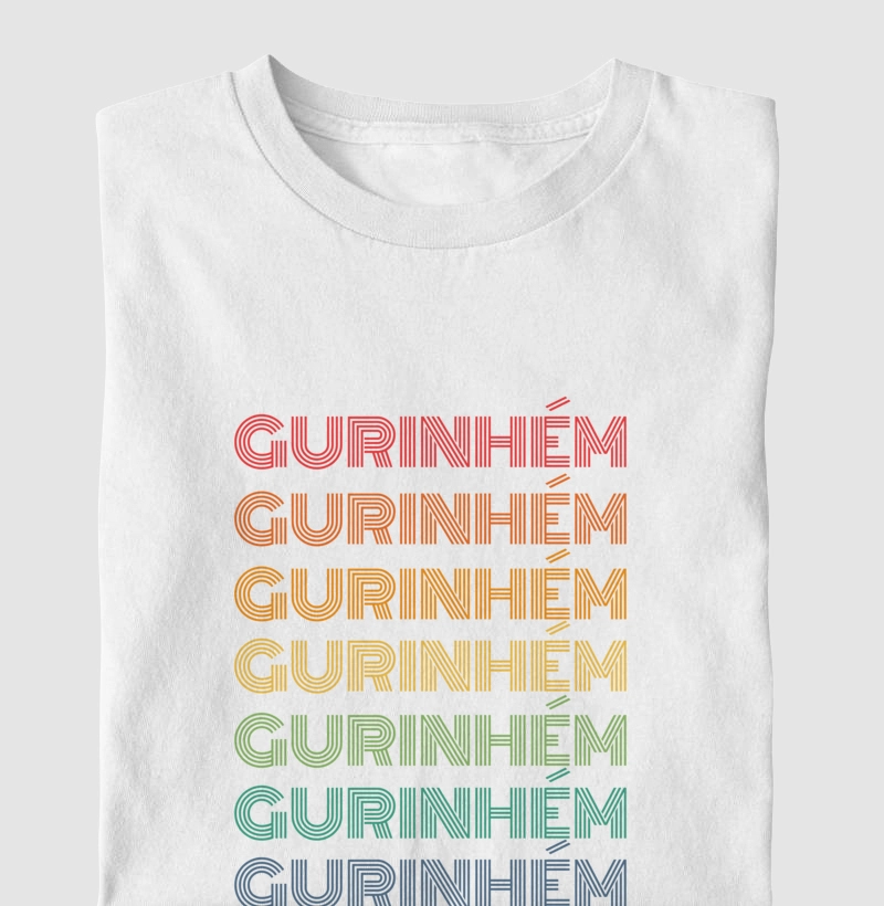 Gurinhém Letreiro Retrô