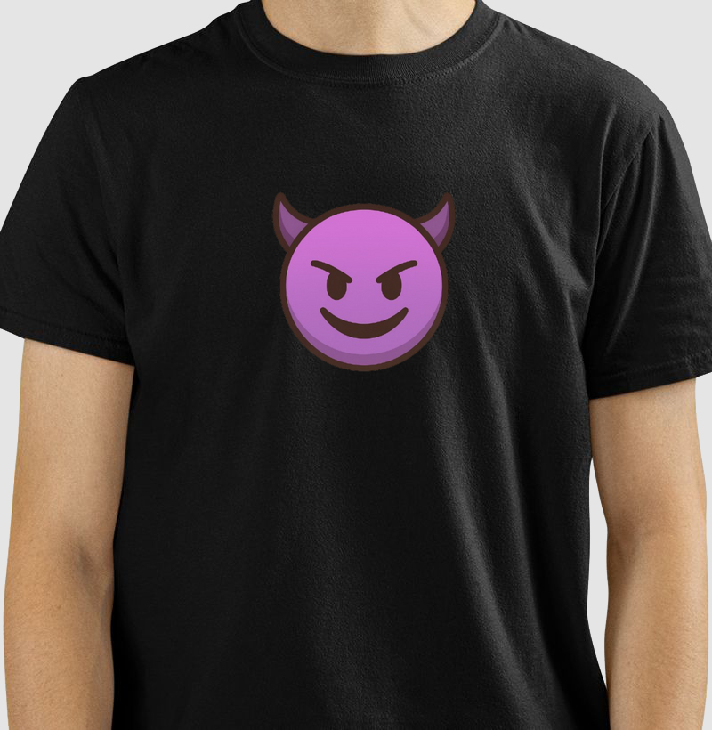 Linha Emoji: Diabinho