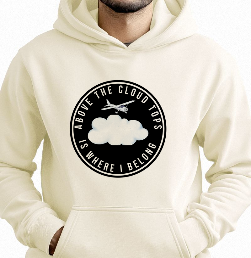 Moletom Above the cloud tops