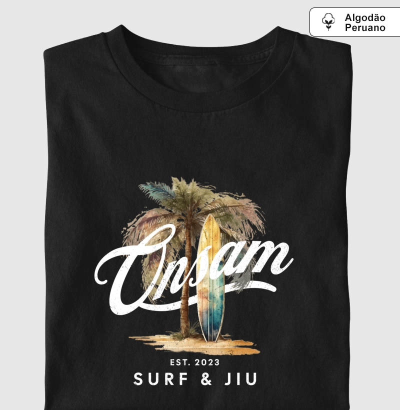 Surf & jiu algodão peruano 