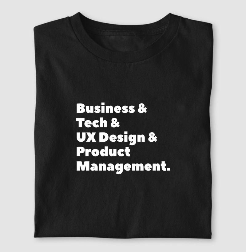 Business. Tech. UX. PM.