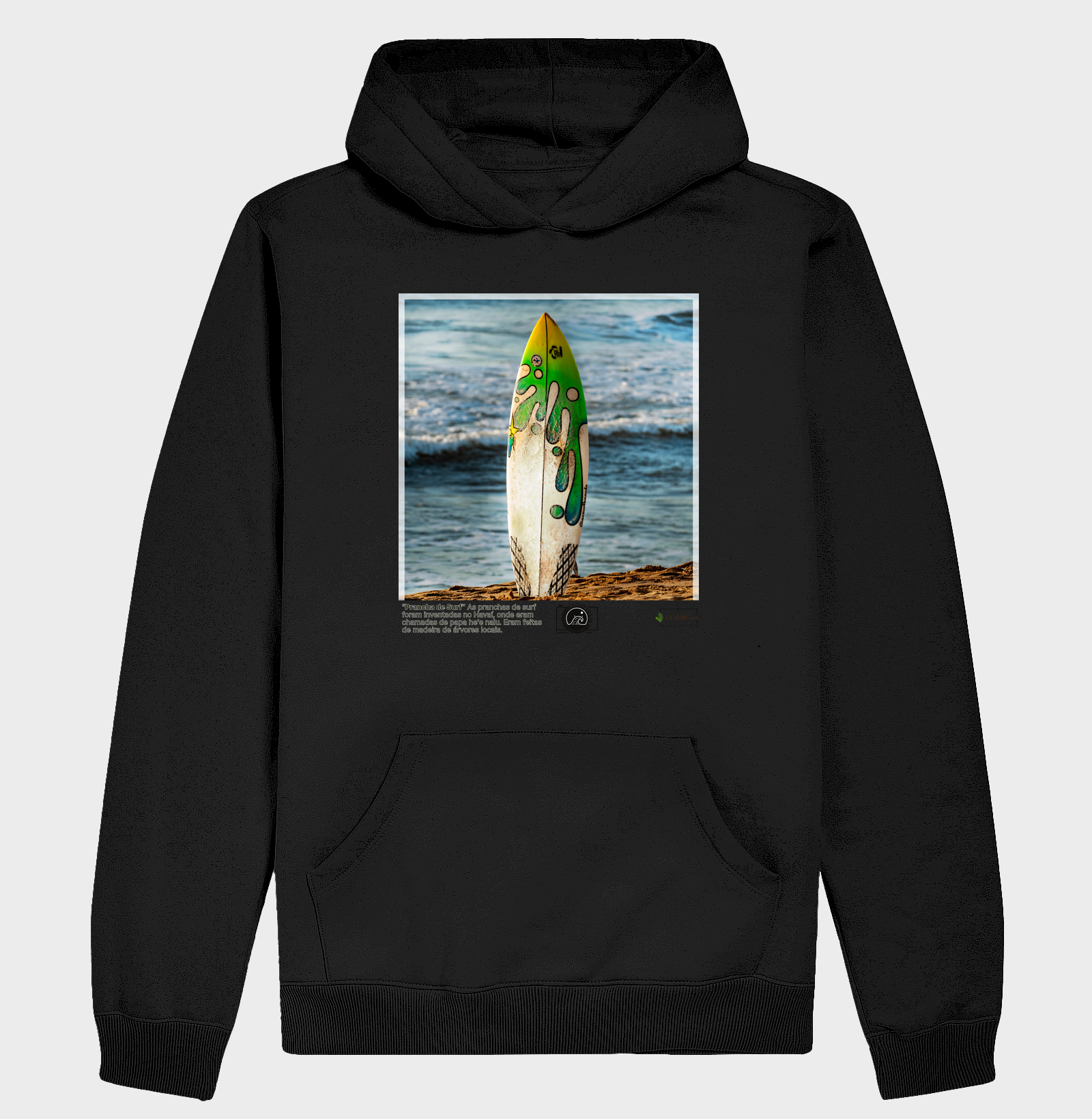 Hoodie Moletom - COLAB - Prancha de Surf - by Cássio Fotografia