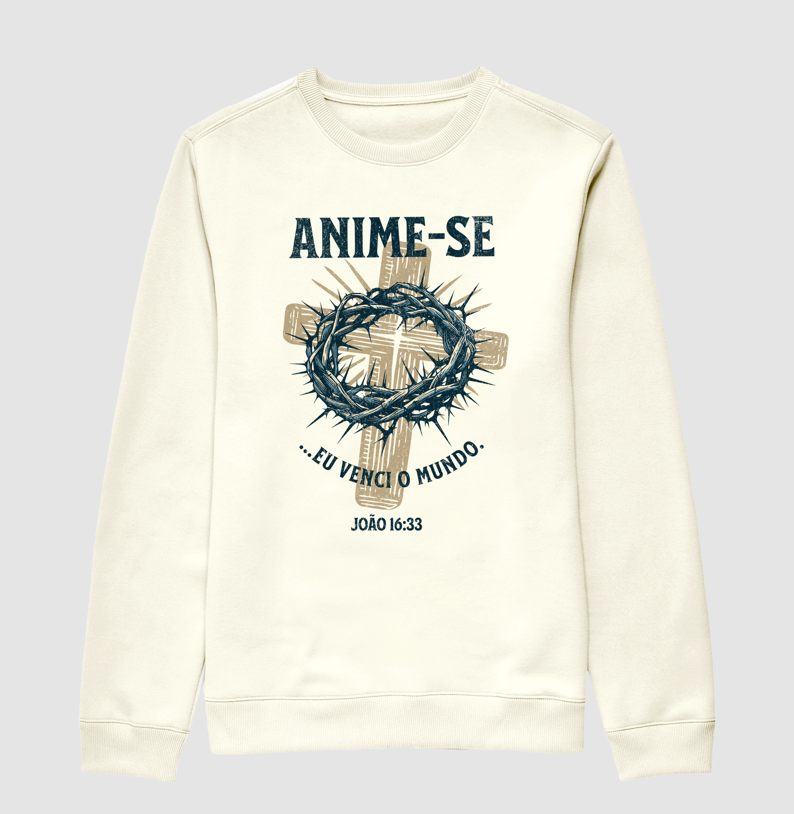 Eu venci o mundo - João 16:33 (Unissex)