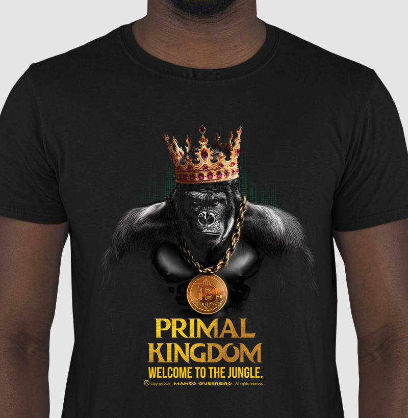 Camisa KING PRIMAL Preta Masculina