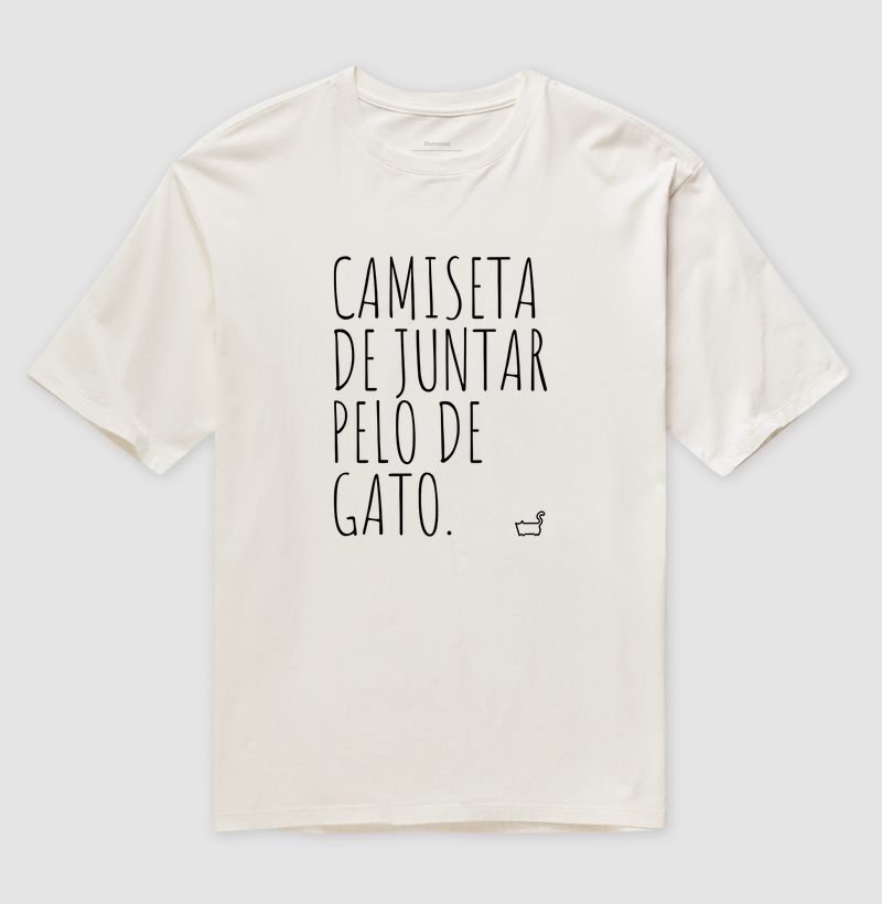 Camiseta de pelo Oversized