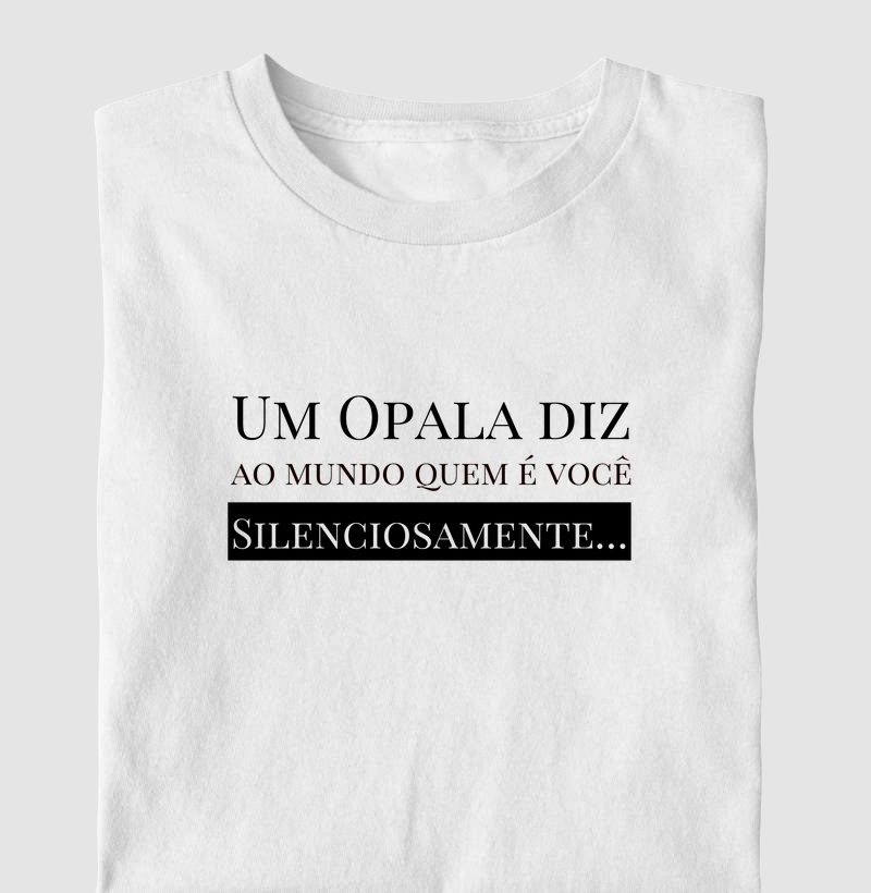 Um Opala Diz ao Mundo Quem É Você Silenciosamente
