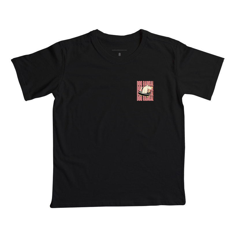 Camiseta Infantil Dog Pulse Radical Small - Dog On Fire