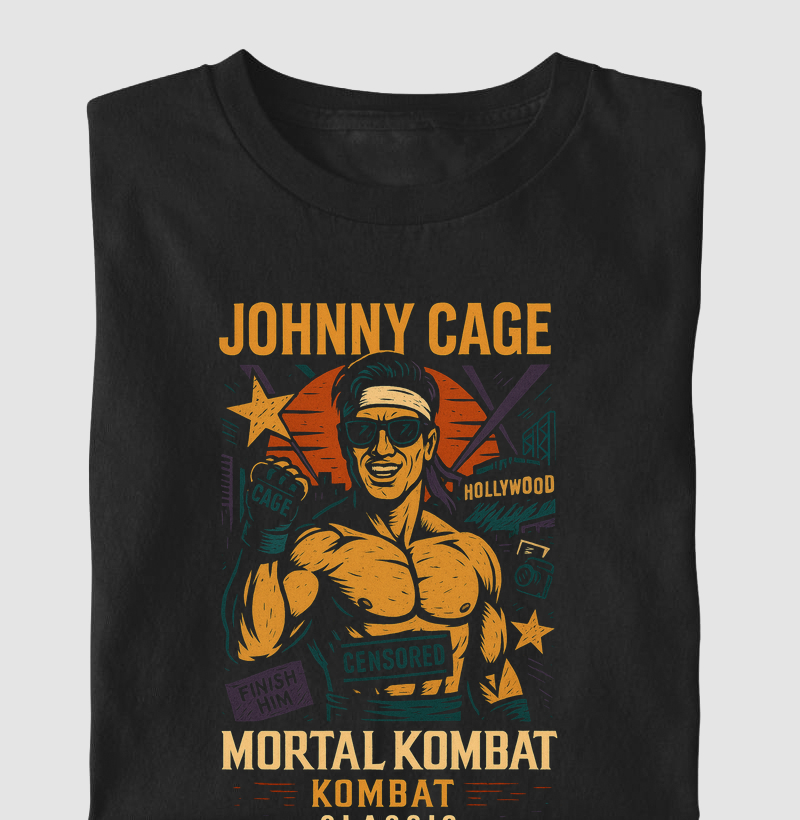 Johnny Cage Hollywood Mortal Kombat Rock Collection
