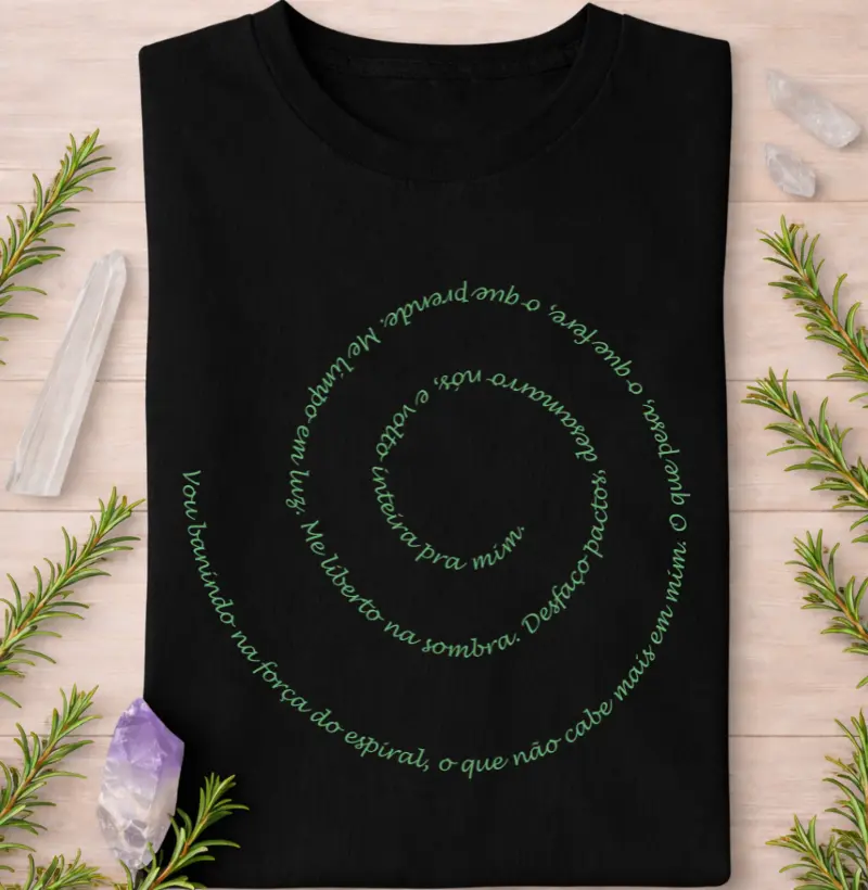 Vou banindo na força do espiral