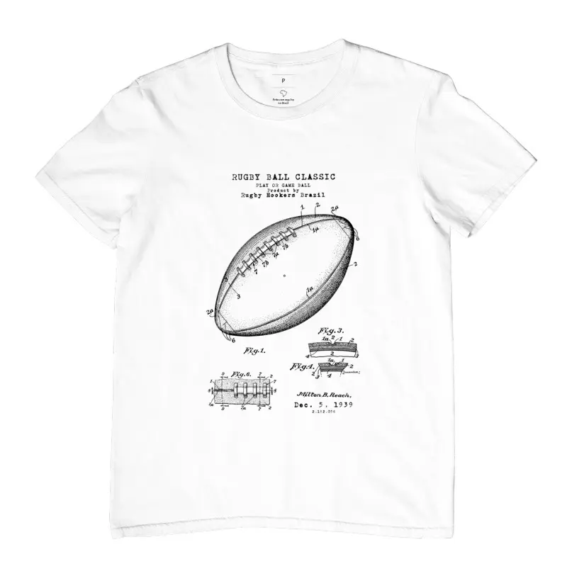 CAMISETA CLASSIC RUGBY BALL